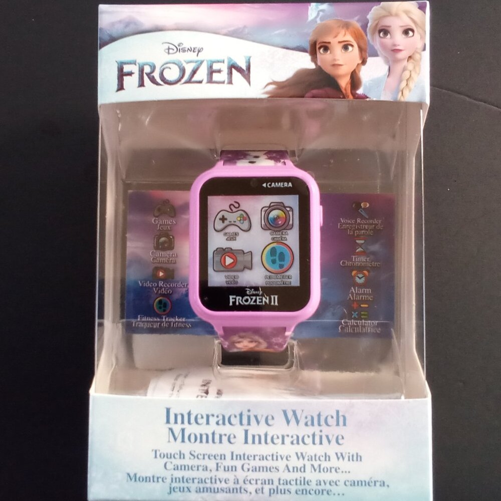 DISNEY FROZEN INTERACTIVE SMART WATCH, Touch Screen With Camera , Games and More
